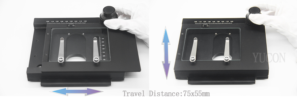 China cheap XY stage portable mobile stage for microscope