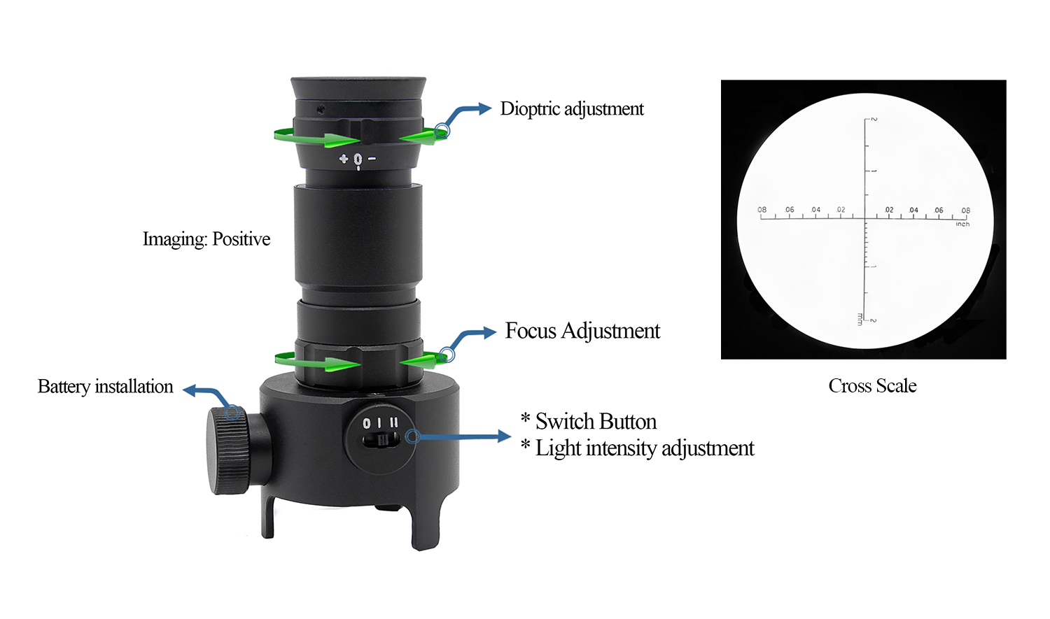 Portable 50X Magnification Microscope