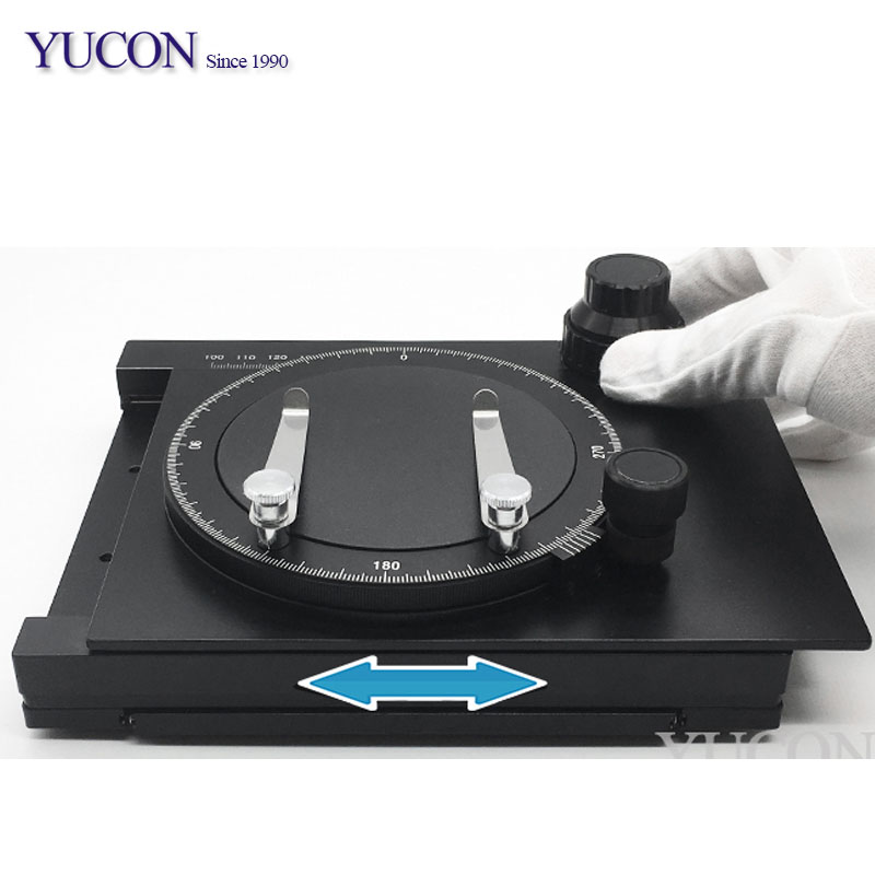 XY Movable Microscope Mechanical Stage, Mechanical Stage Microscope