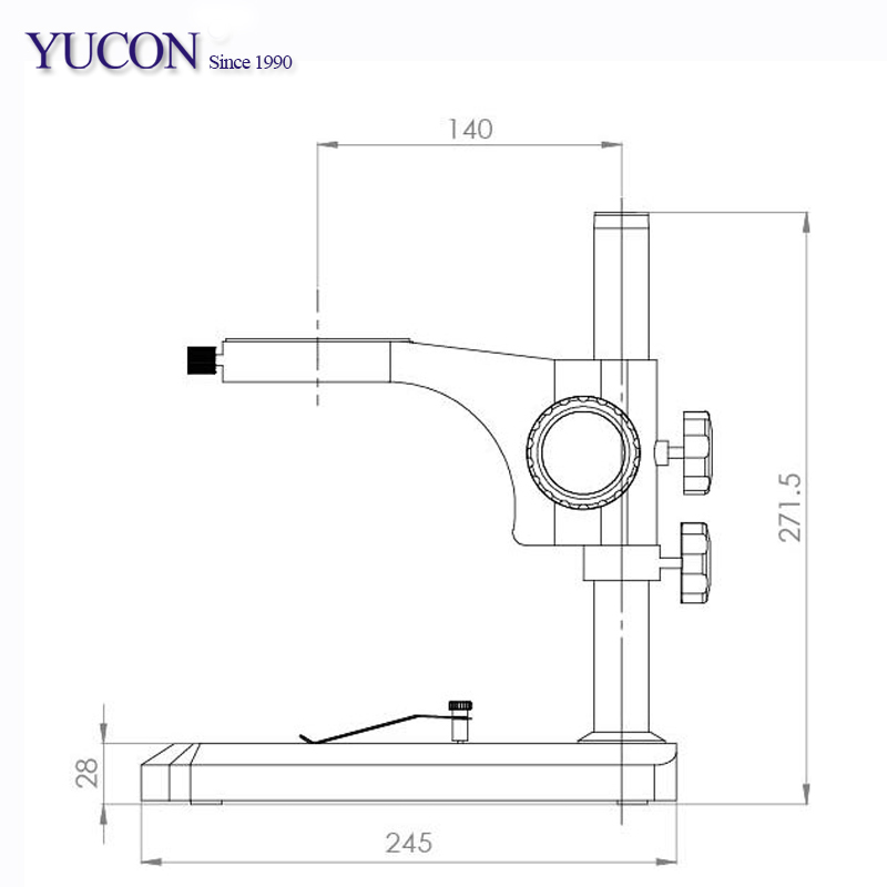 YCD5 Advanced Handheld USB Digital Microscope Adjustable Pole Stand For Microscope Stand Holder