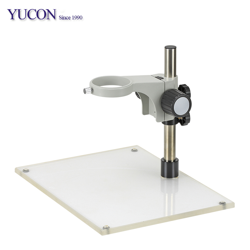 YCD9 LED Pole Stand For Electronic Repair Binocular Trinocular Stereo Microscope Stand Holder