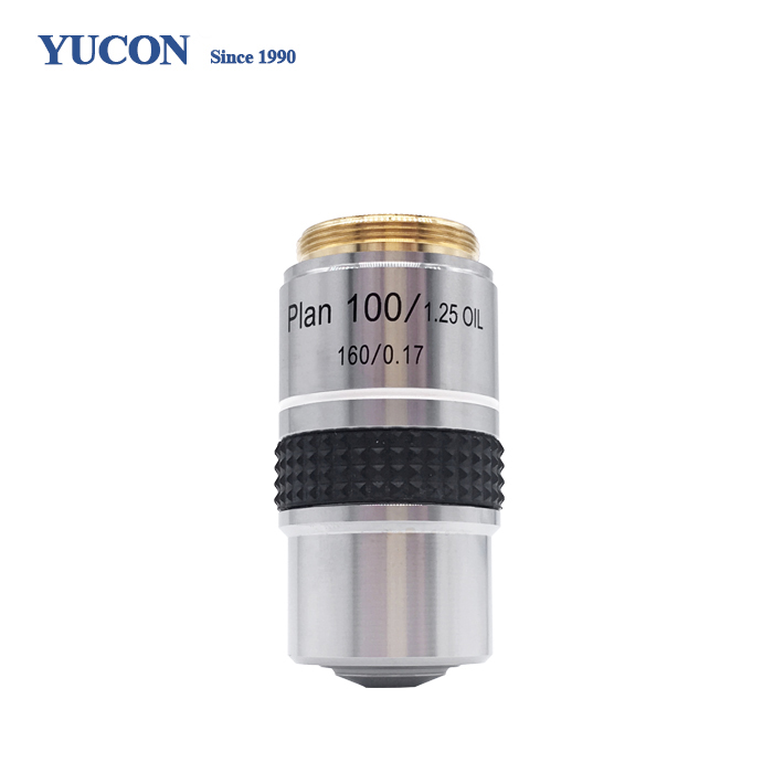 Manufacturer Directly Supply 100x Plan Achromatic Microscope Objective Lens